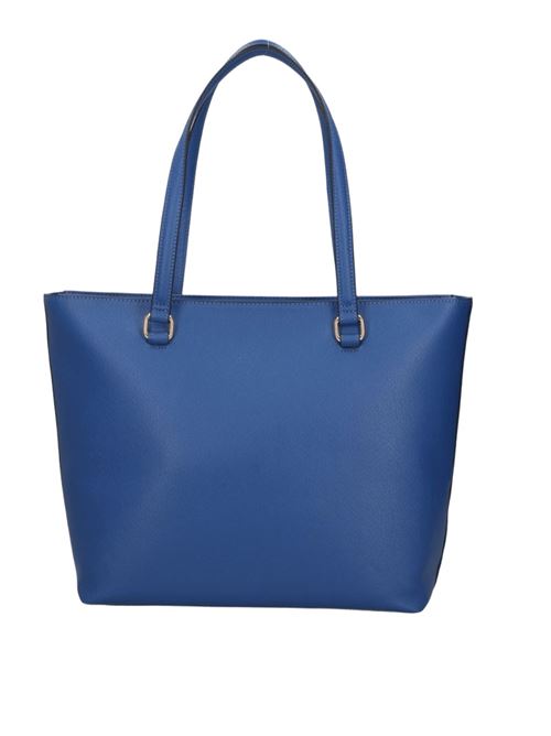 borsa donna shopping logo ecopelle dusty blue LIU JO | AA5321-E0087X0682